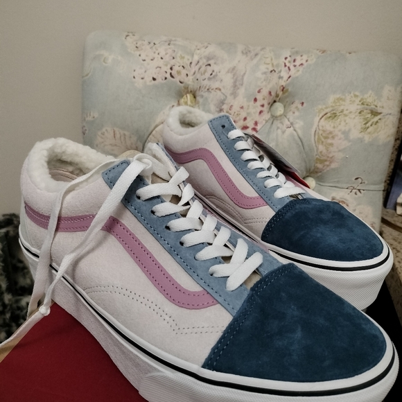 Vans Old Skool Stackform Pig Suede Sherpa Women's size 10 - Picture 6 of 7